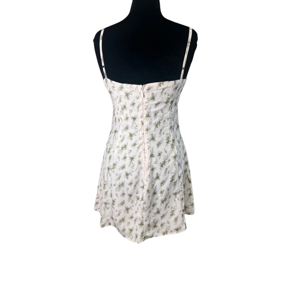 NWOT HOUSE OF CB 'Christiana' Garden Print Mini Dress  - L *47 - Picture 8 of 12